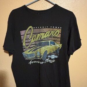 Camaro Black Graphic Tee